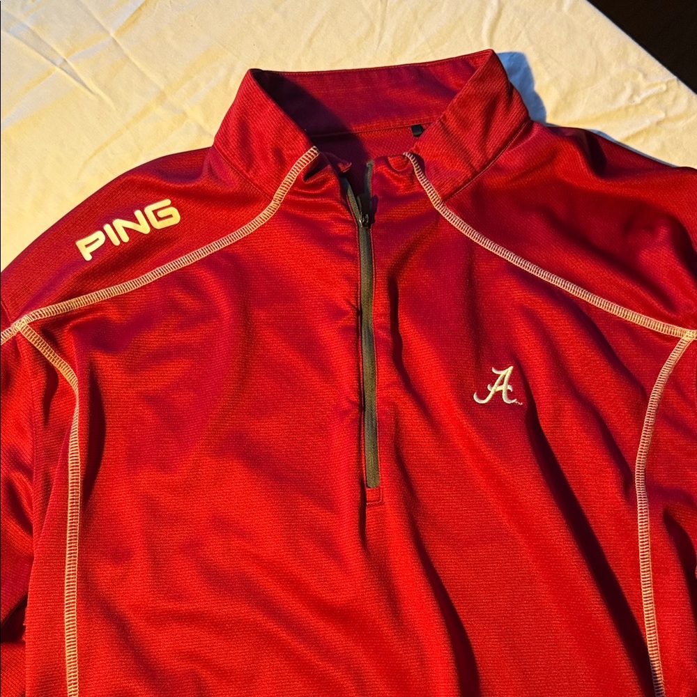 PING Alabama Crimson Tide Quarter-Zip Pullover